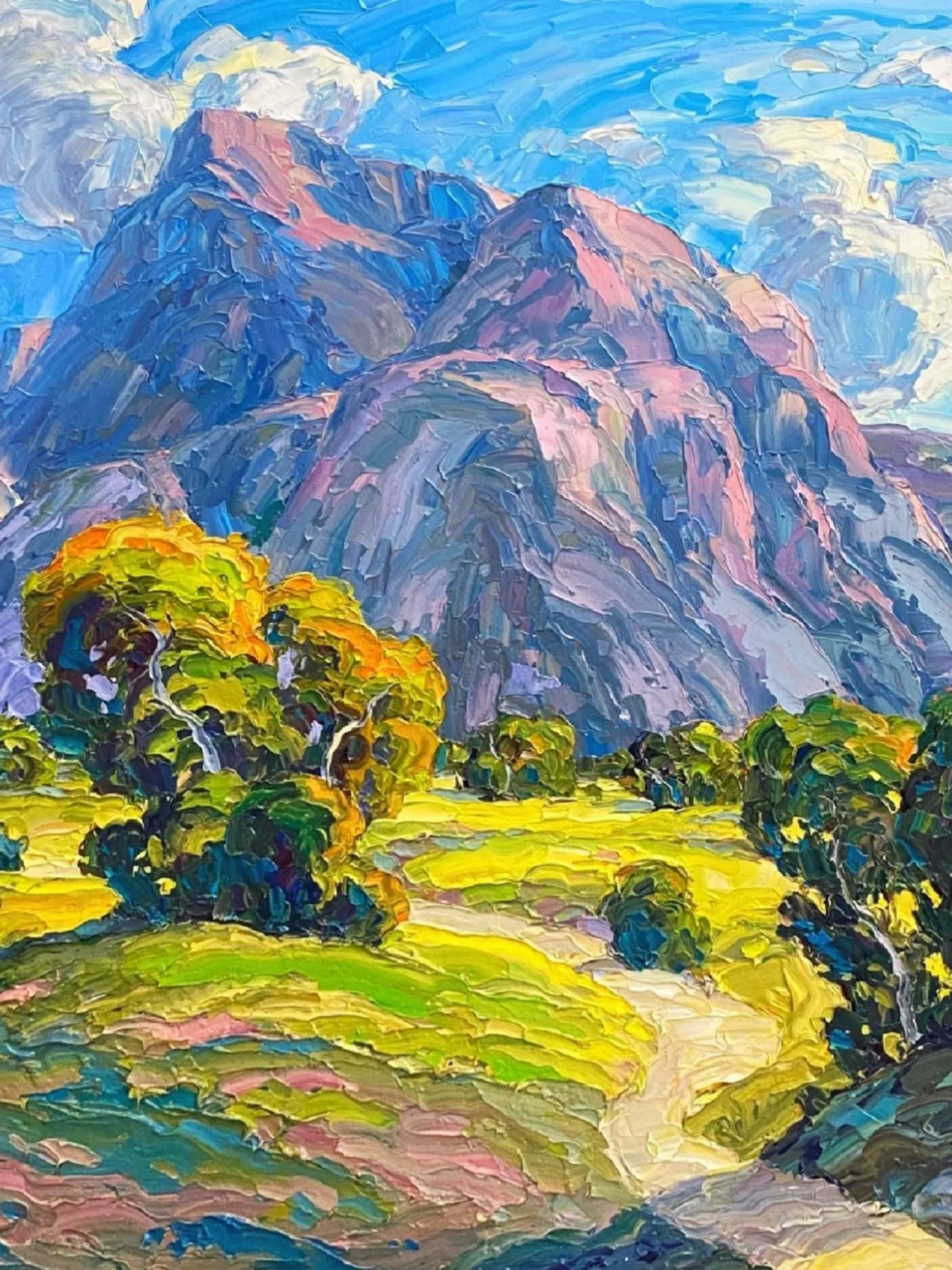 每天认识一幅世界名画—自由有力量的油画  布拉德·提尔(brad teare