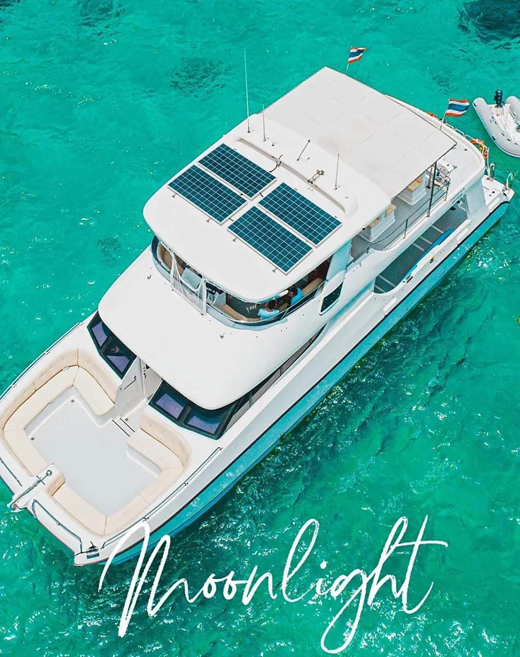 白月光号|超高颜值双层游艇|皮皮岛|||泰国1717
