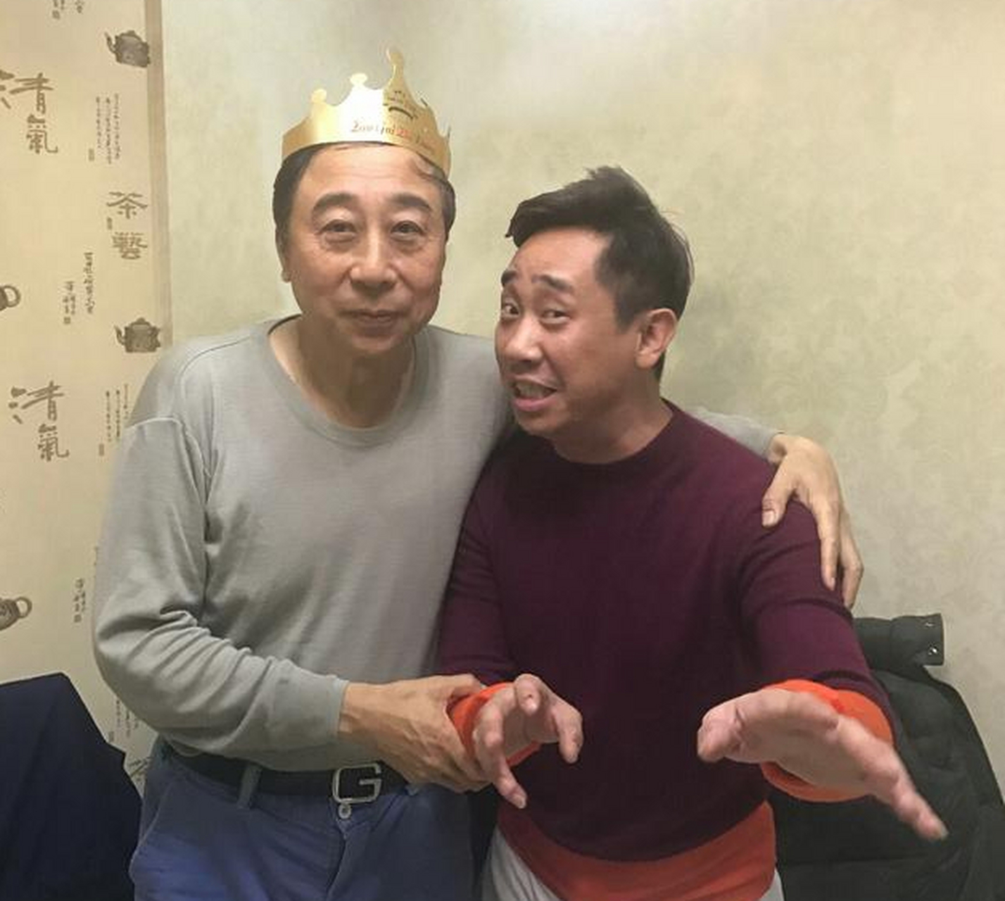 据说,白凯南是被冯巩骂得最多的一位徒弟,严格地训练让他叫苦不迭