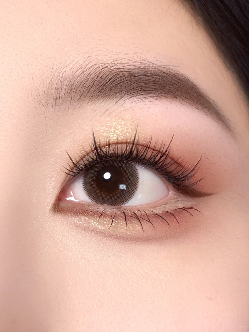 浓颜系漫画眼妆77太阳花假睫毛 放大双眼是真的90芭比大眼既视感