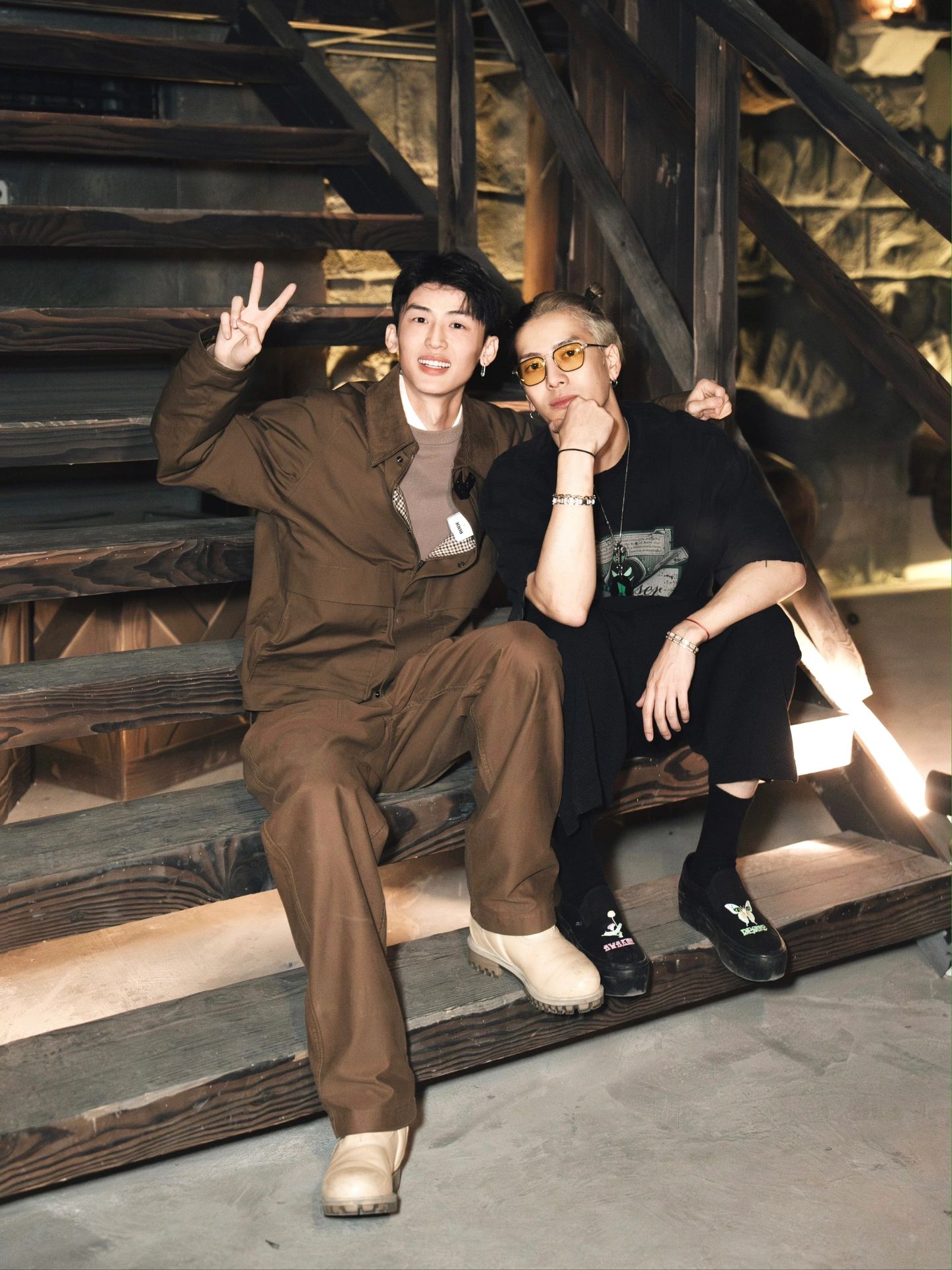 随便吧,吓人就吓人吧,被王哥挽一天也蛮好