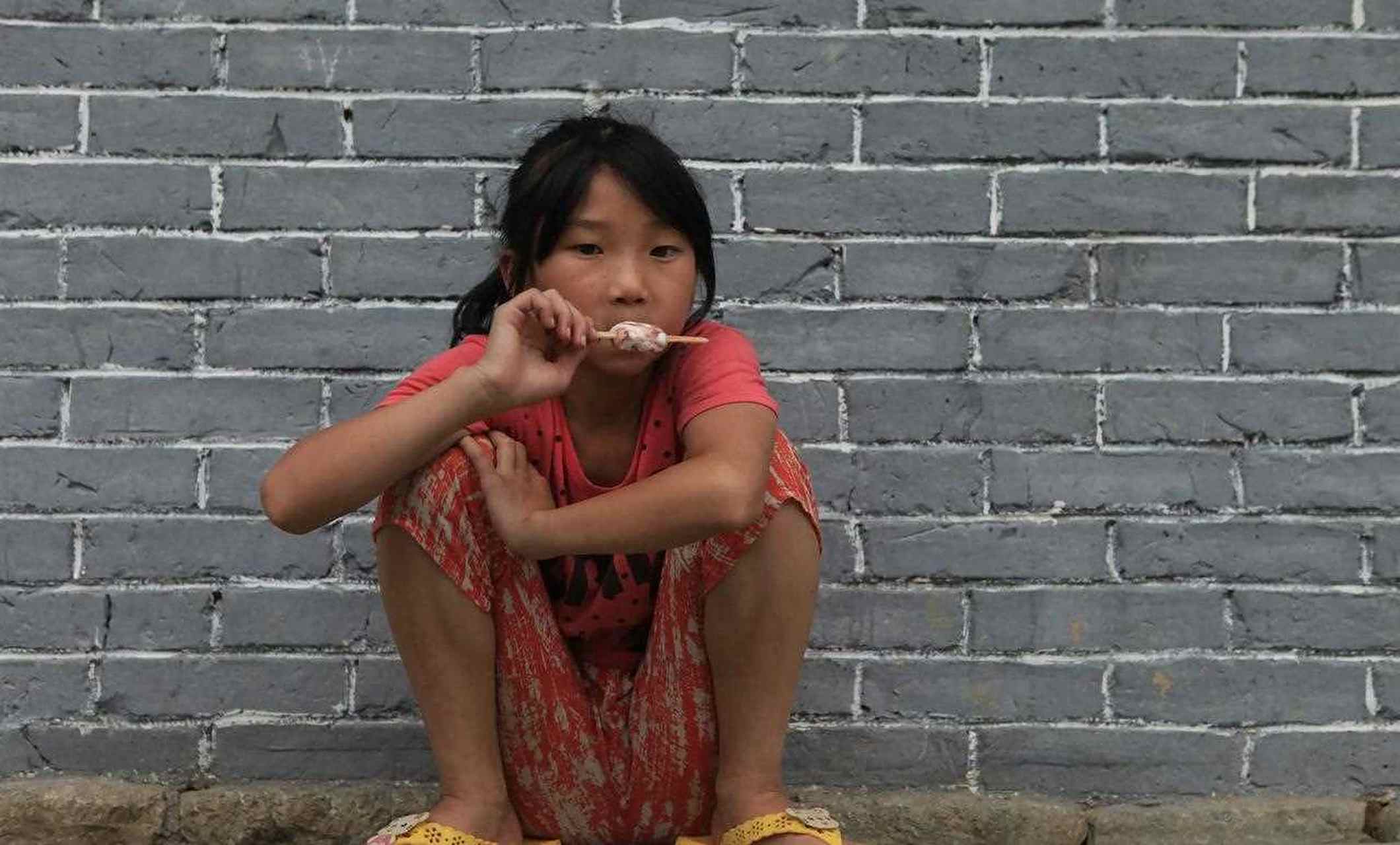 贵州山里的留守儿童