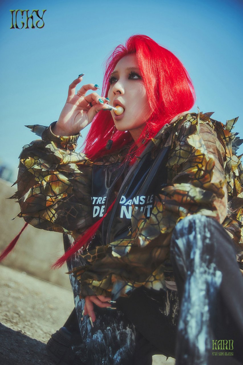 kard发布新专辑《icky》全志佑(jiwoo)和金泰亨(j.seph)单人预告照.