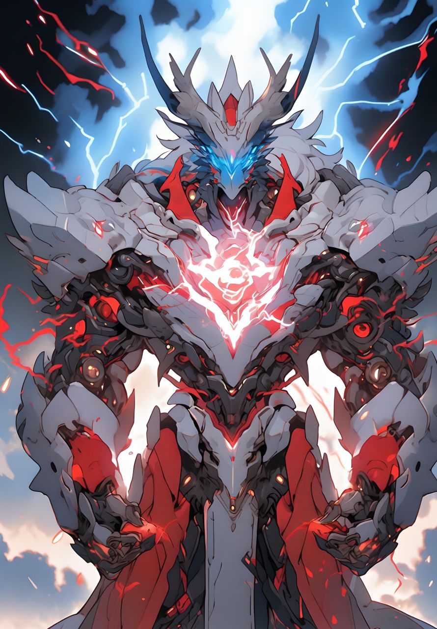 a绘43龙骑士,#龙##图片##动漫头像和壁纸##二次元##骑士##科幻机甲