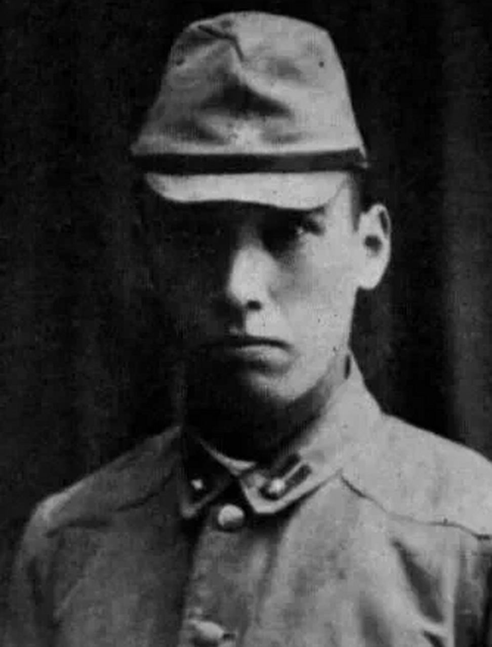 原日军独立混成第五旅团第十二独立警备队卫生曹长桑岛节郎在他的