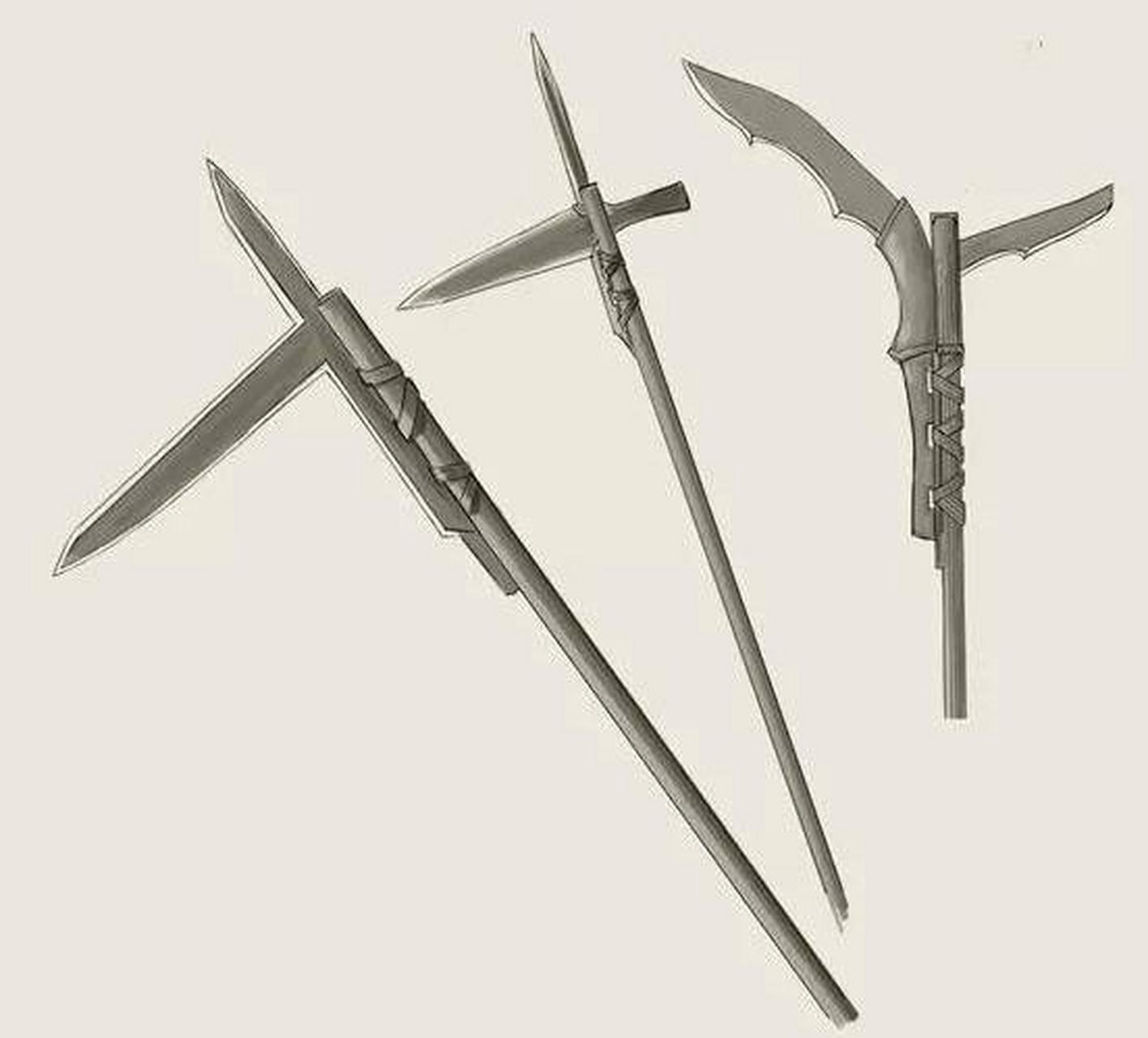 电影《真三国无双》中吕布用的武器---方天画戟(如图1),实际上是