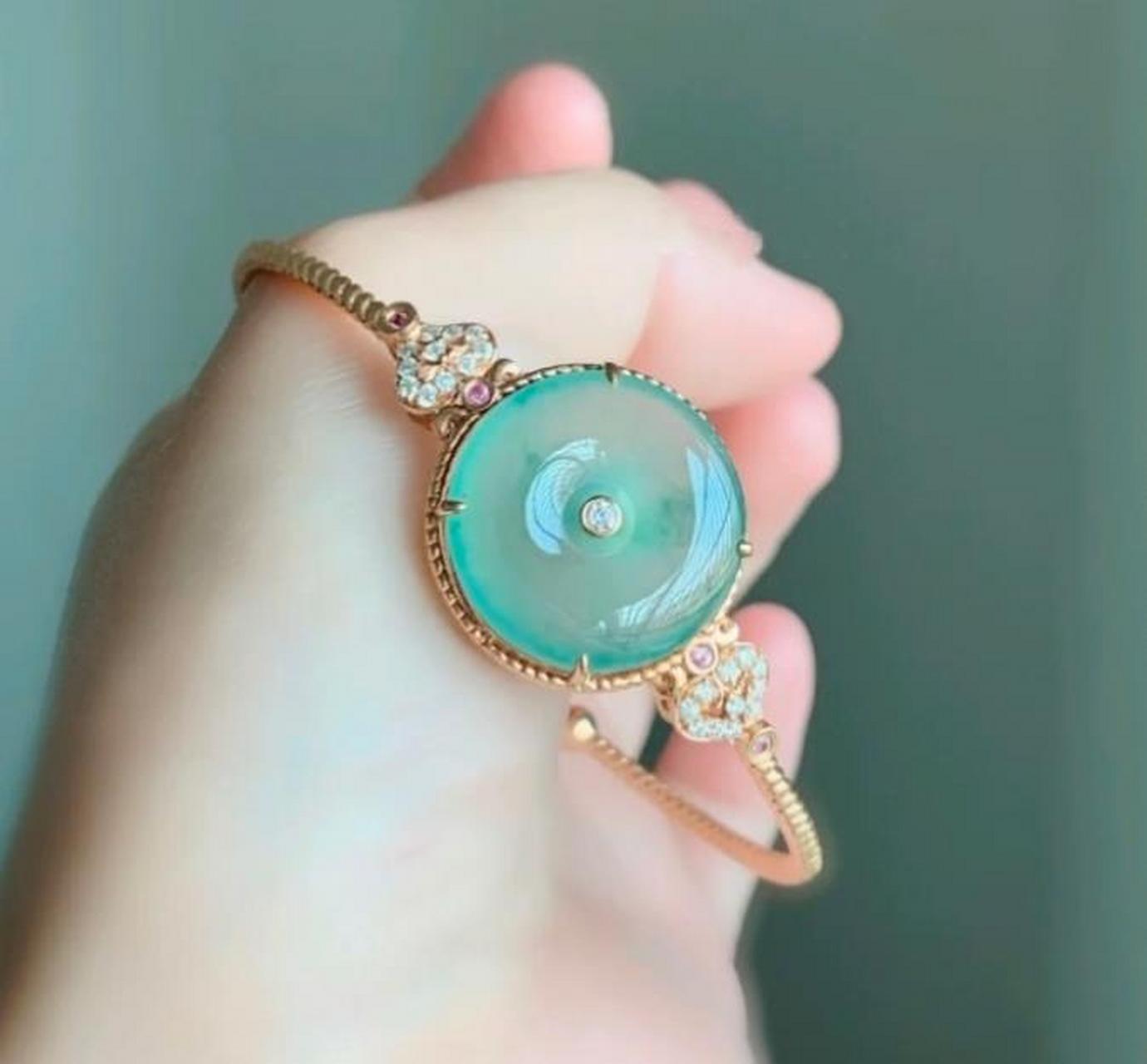 德钰轩珠宝##点击头像看直播# 仙女姐姐的既视感!