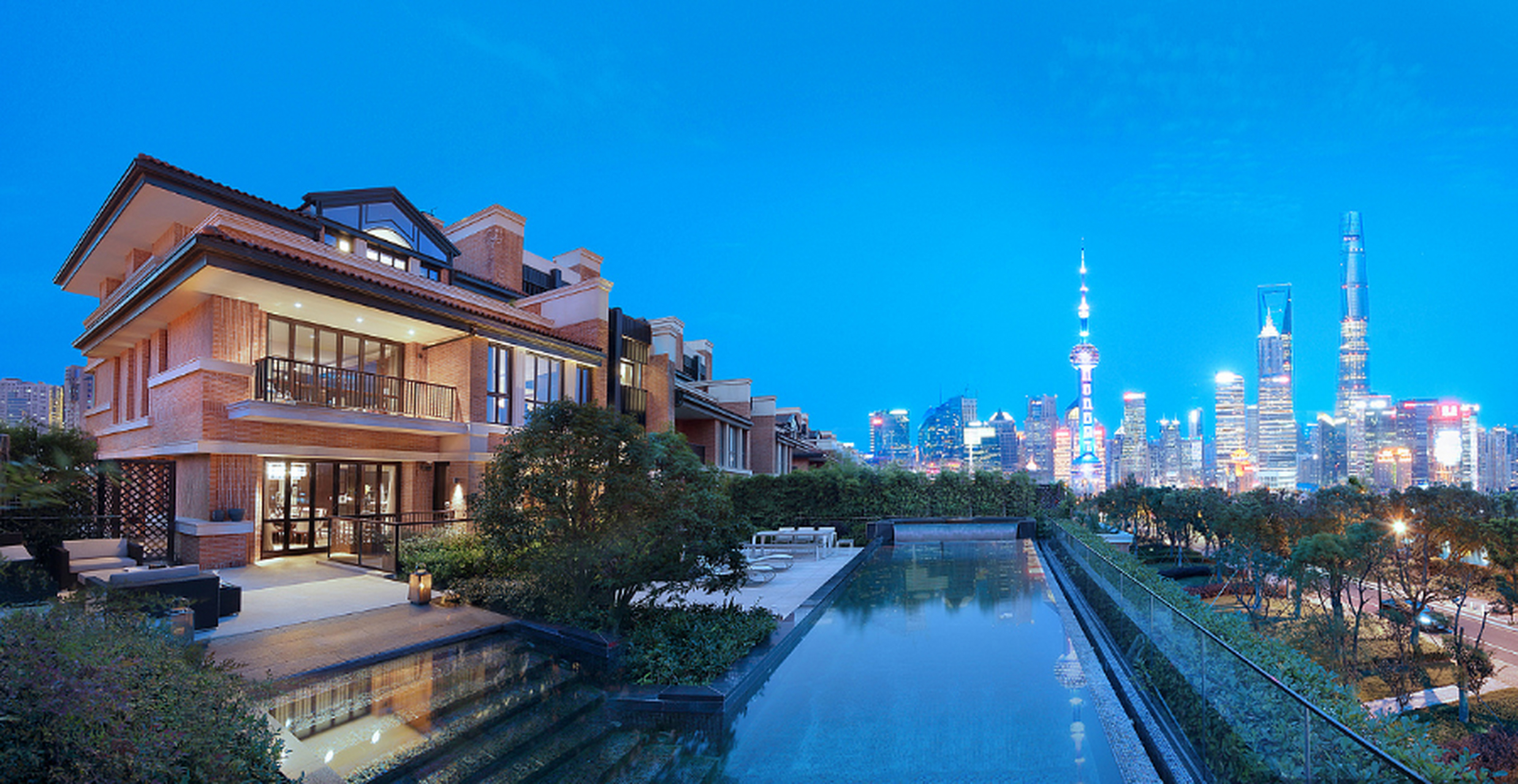 国内顶级豪宅 上海华侨城苏河湾 上海华侨城苏河湾是位于上海市闸北区