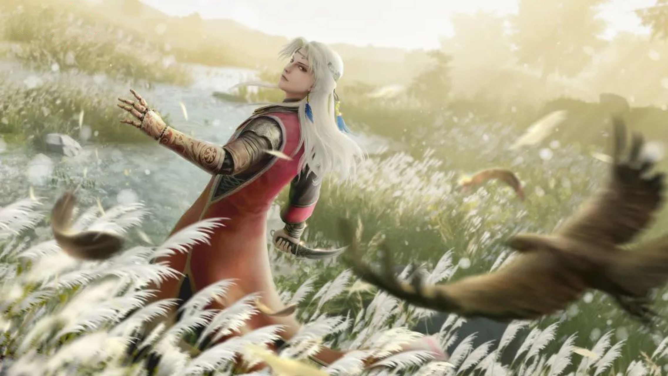 画江湖之不良人# #动漫壁纸#  尤川:我是万毒窟的少祀官,我必须阻拦