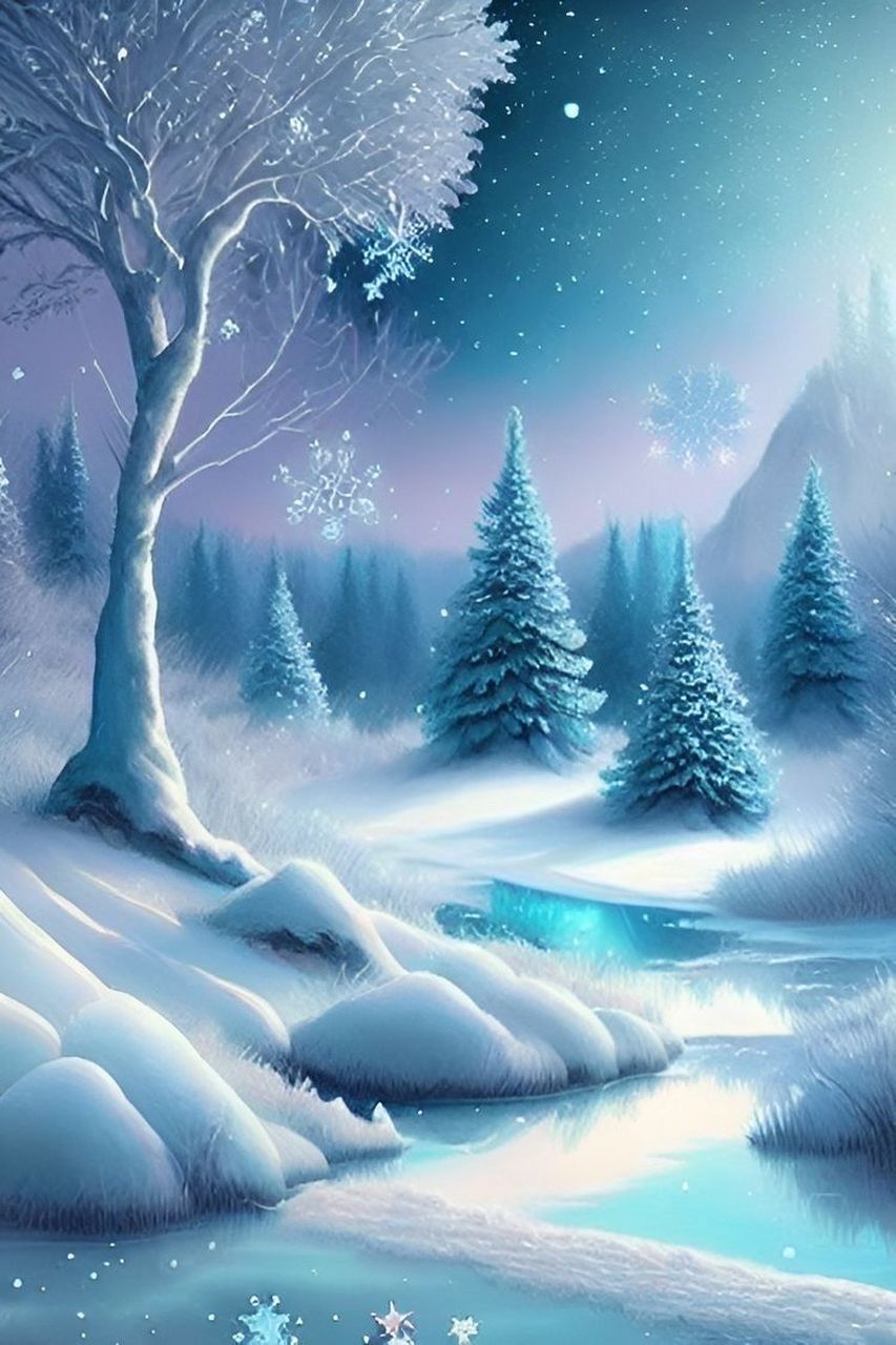 冰雪主题,唯美壁纸