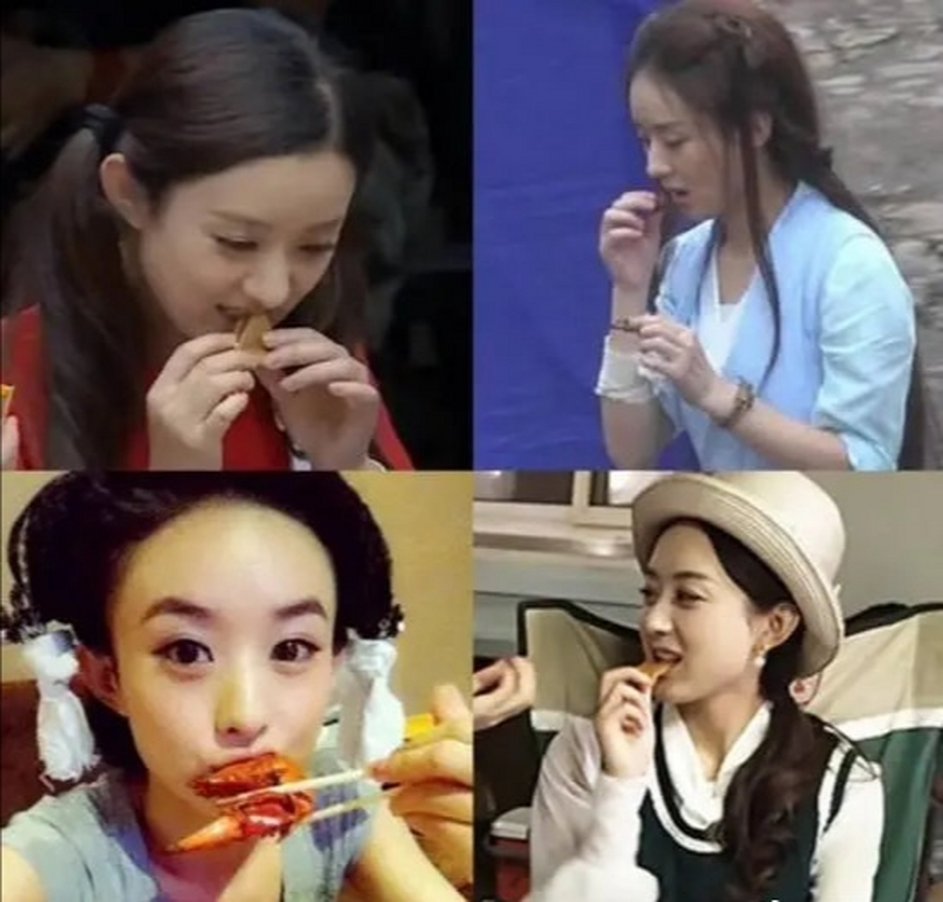 有一天录节目时,赵丽颖拉肚子拉到脸色蜡黄,黄晓明给她找止泻药