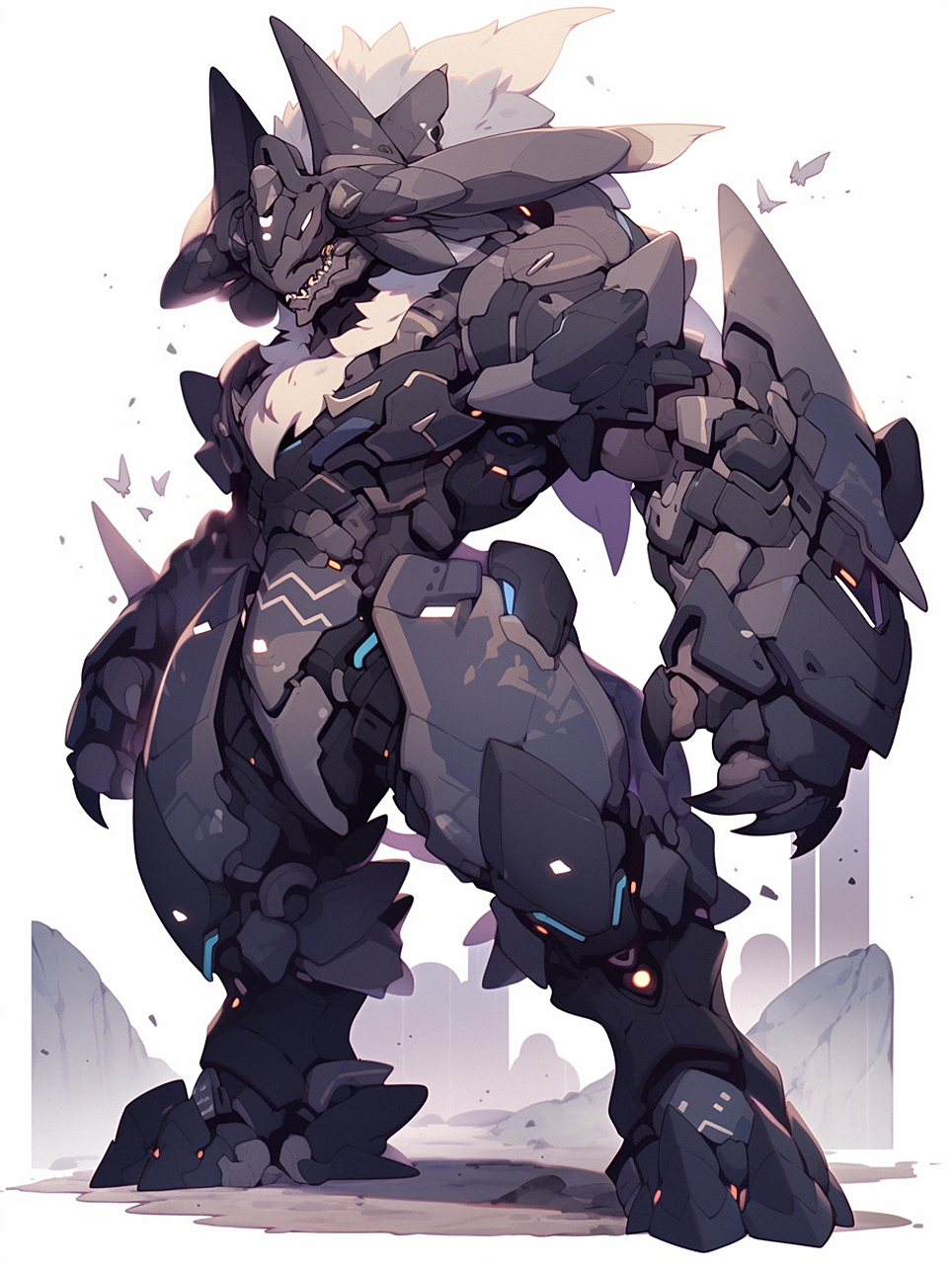 机甲泰拉克斯:怪物oc的诞生与崛起  名称: 机甲泰拉克斯(mech terrax)