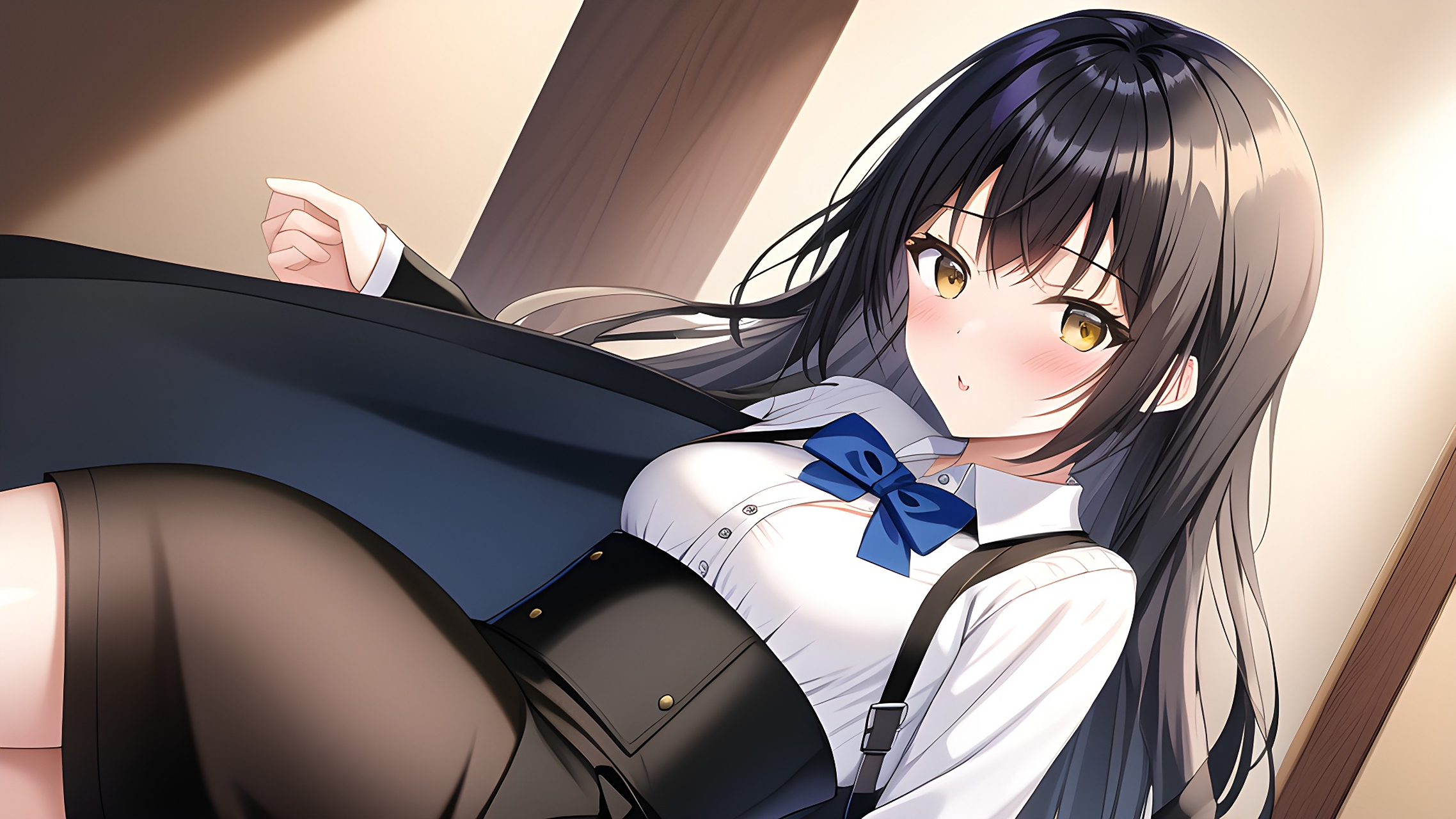 ai绘画,甜美学姐分享.#ai绘画# #ai绘画二次元