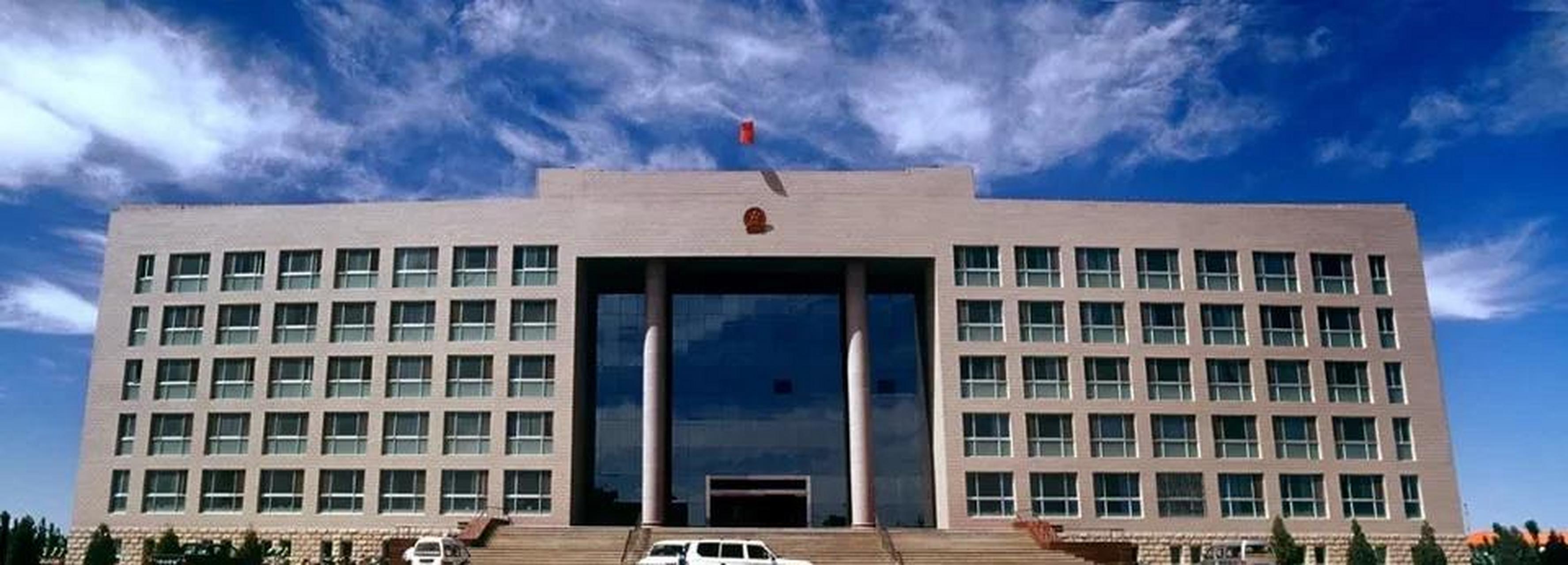 图1永靖县政府大楼 图2甘谷县政府大楼 图3天水市委大楼 图4玉门市