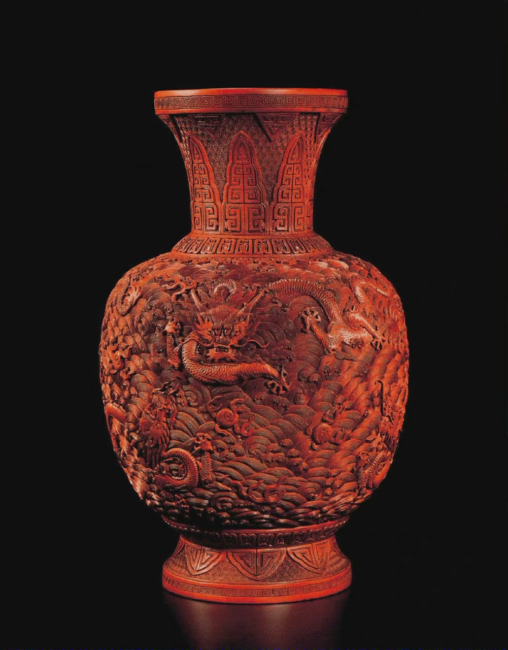 扬州传统工艺之一 剔红漆雕