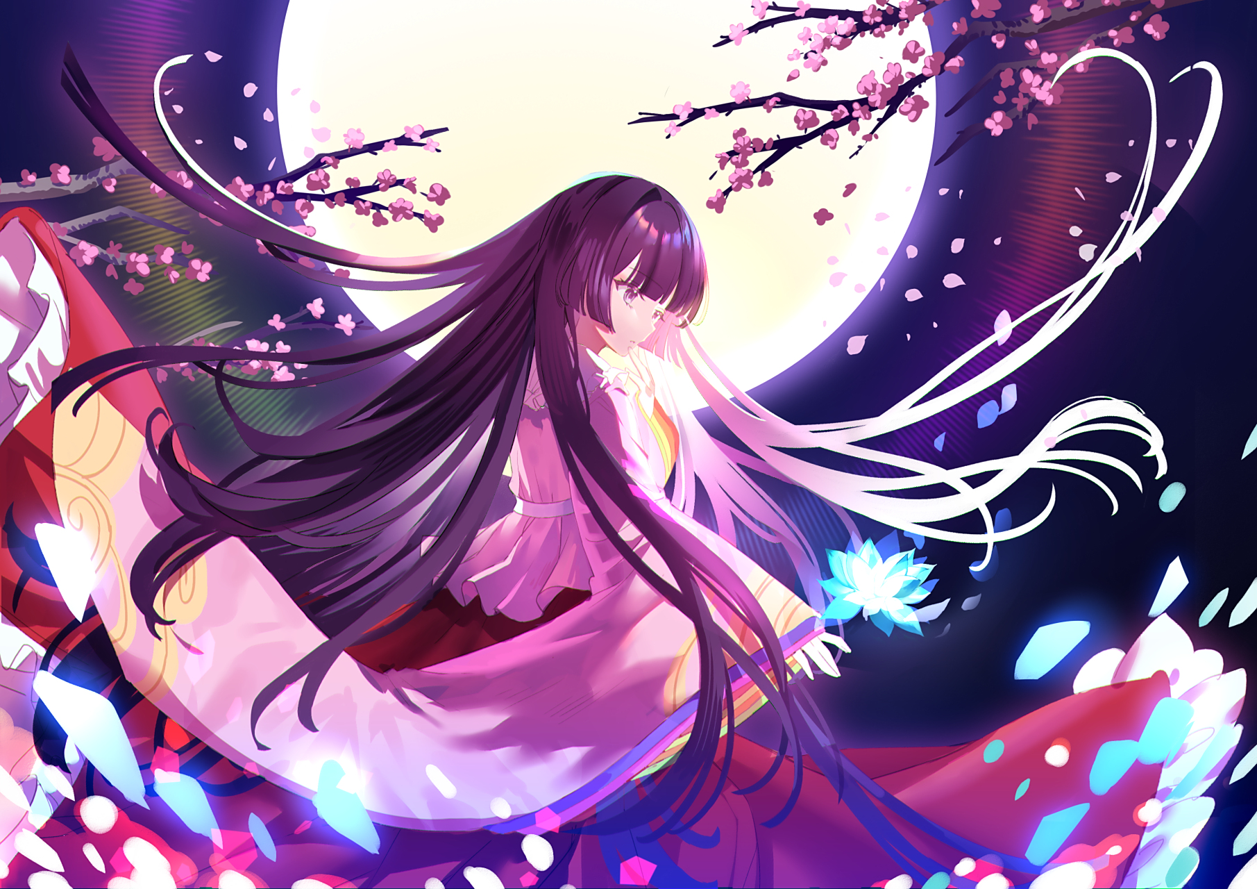 蓬莱山辉夜 画师:kanta