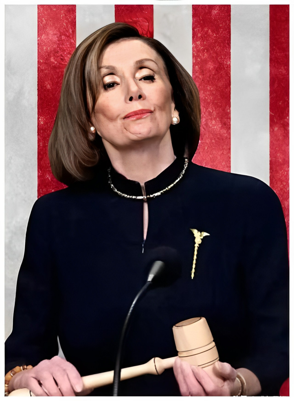 一张佩洛西年轻时的照片,摄于20世纪70年代,当时她只有30岁.