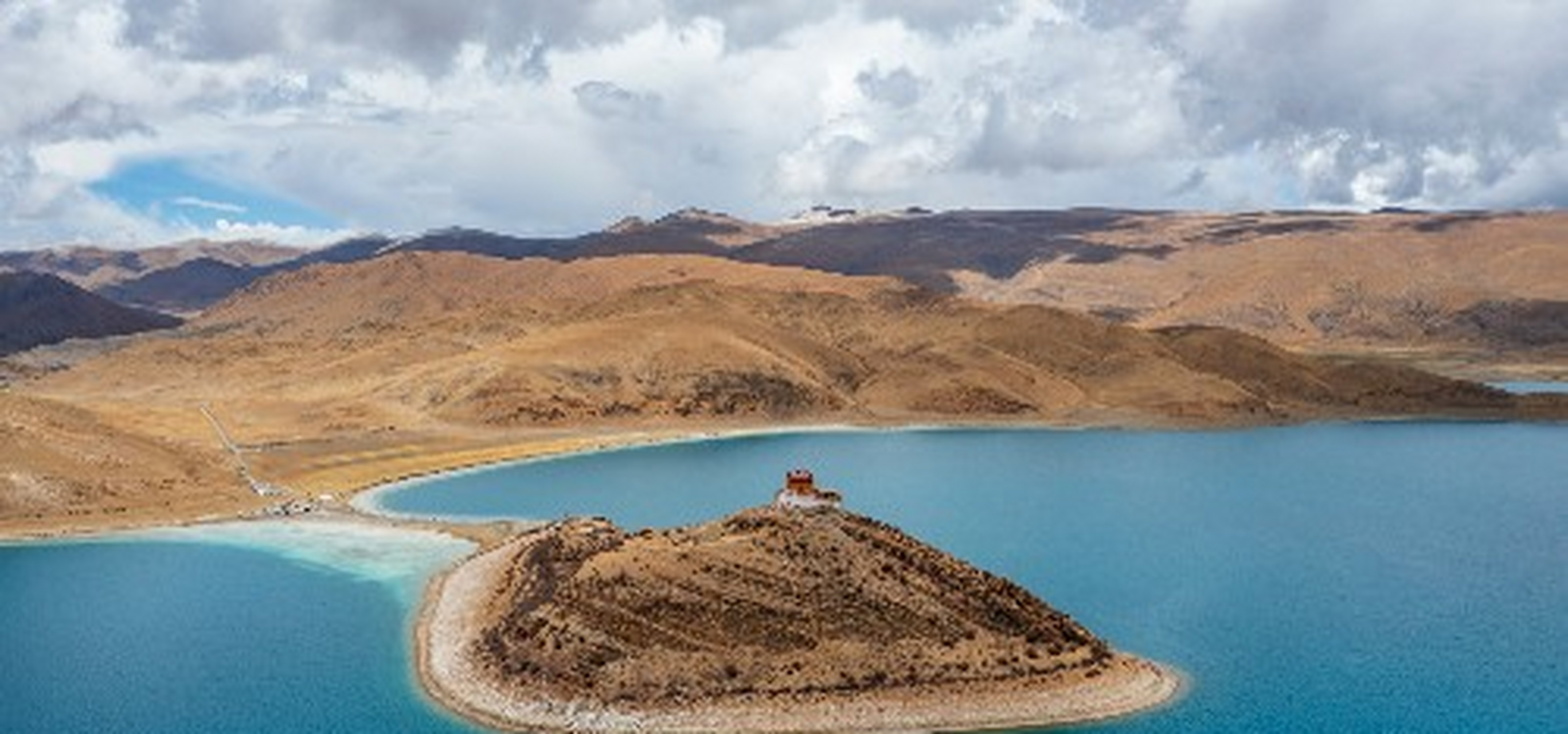 羊湖观景台海拔图片