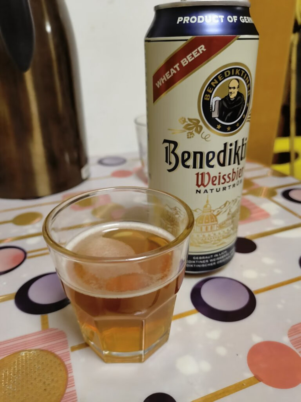 15192百帝王小麦白啤酒24听整箱装,德国原装进口