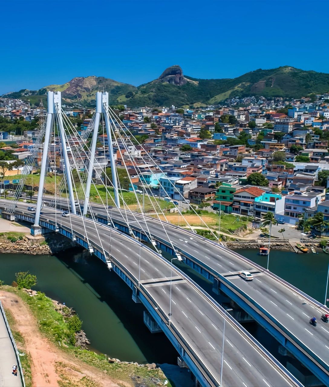 巴西"县城"规模的城市—维多利亚, 市区人口50多万人,我就喜欢这样的