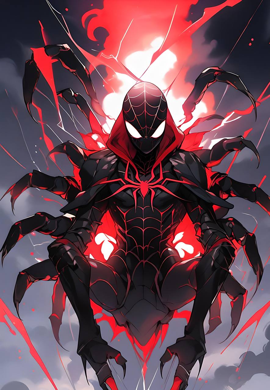 a绘20#蜘蛛##二次元##图片##动漫头像和壁纸