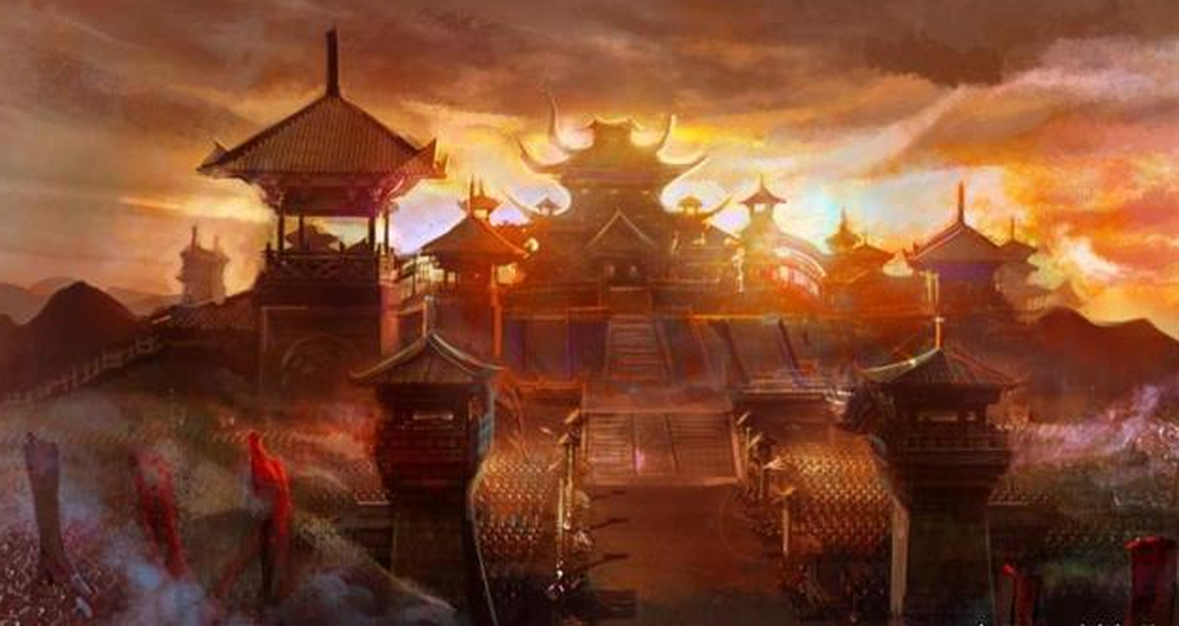 都说项羽烧了阿房宫,可事实上阿房宫压根就没建成过,项羽同学背了2000