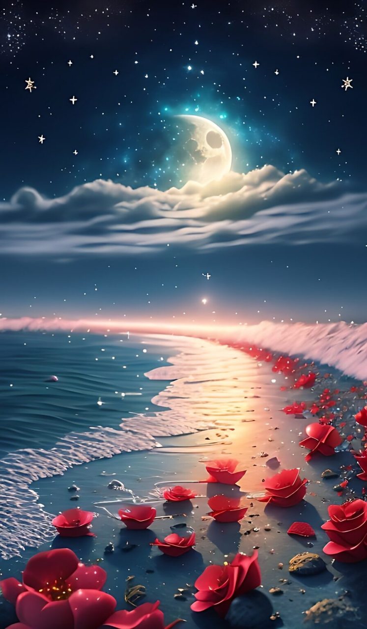 星空  在静谧的夜空下,我们仰望星空, 那一片深邃的蓝,如同一首无言的