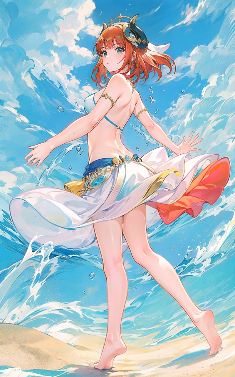 原神# #妮露# 原神妮露美图壁纸分享