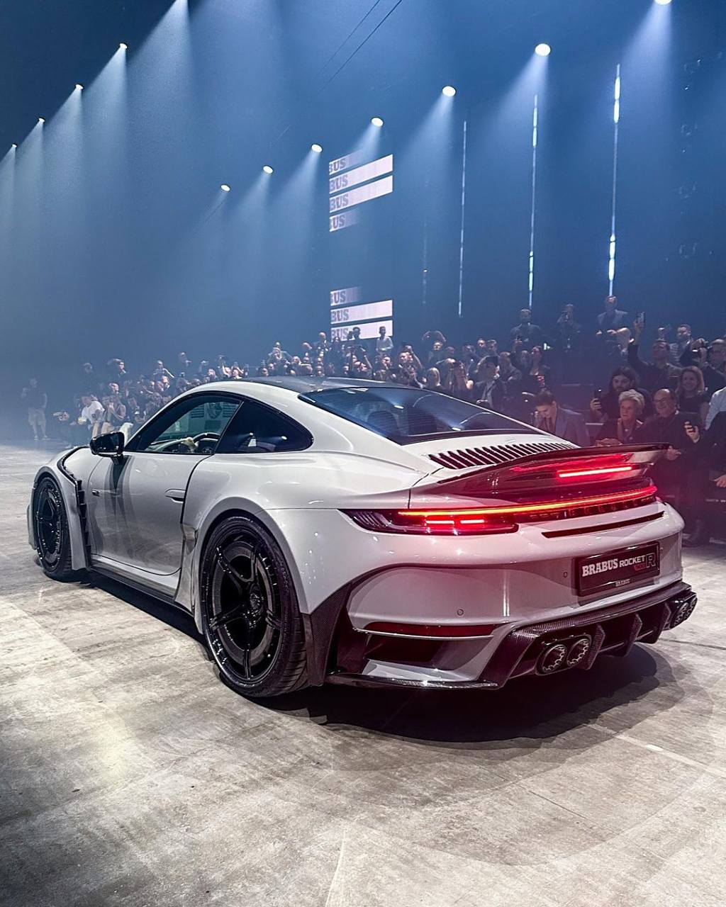 brabus rocket 900r based on porsches 911.