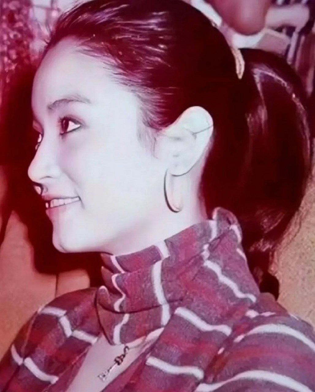 林青霞管自己这叫扁头?#林青霞