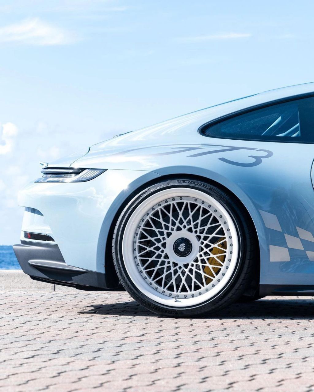 保时捷911gt3这也太好看了吧  太干净了!瓷器蓝(meissen blue)992 gt3