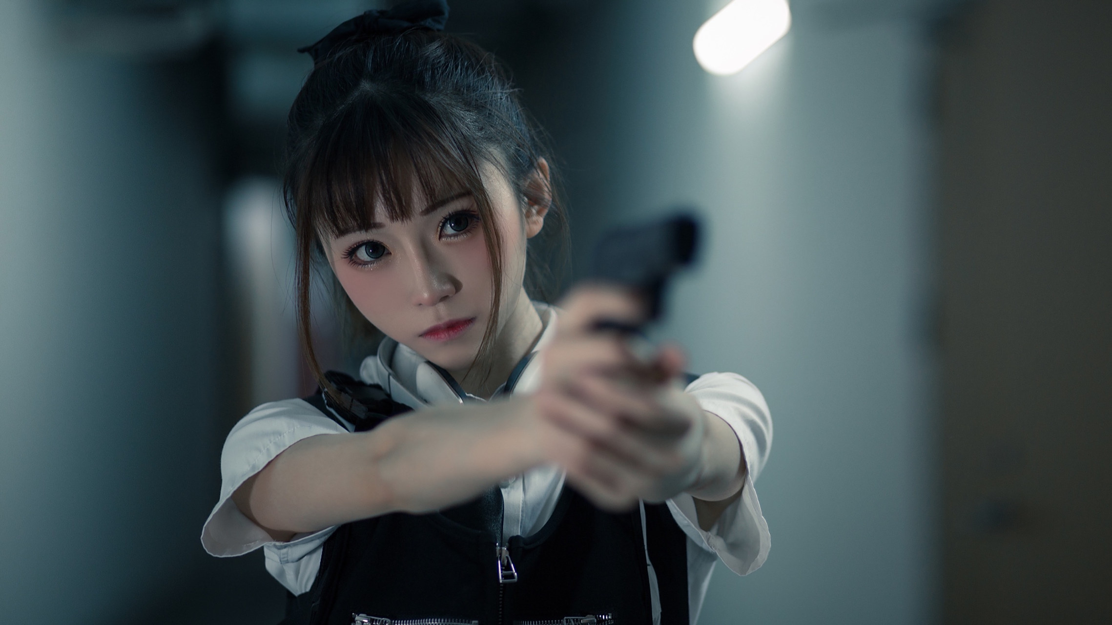 你被逮捕了~(jk·陀枪师姐) #jk元气少女# #二次元cos