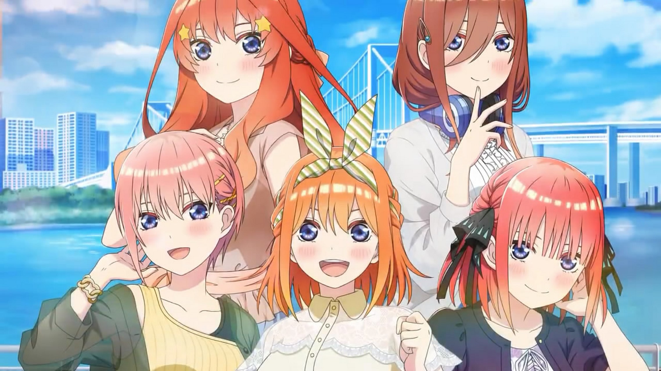 公布了《五等分的花嫁》主机游戏第三弹《五等分的花嫁 与她许下的五