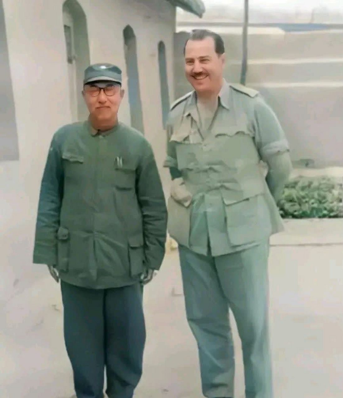 1944年,美国记者福尔曼镜头下的阎锡山.
