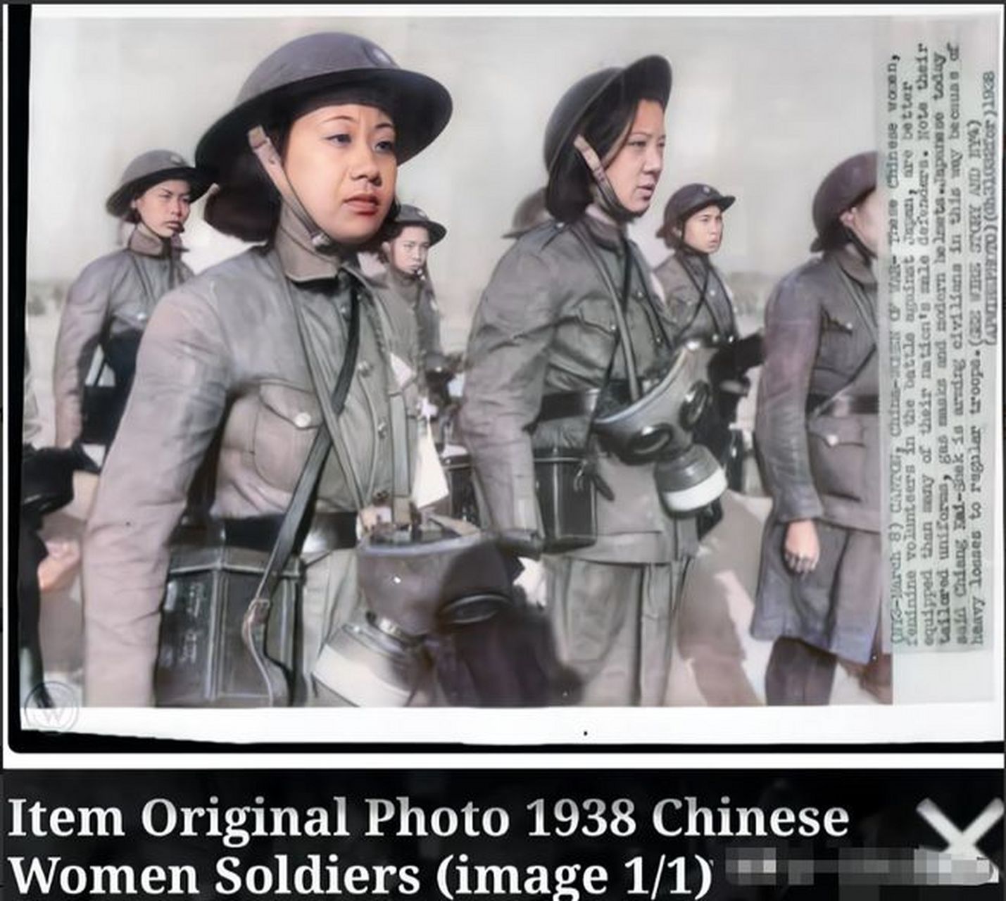 1938年,云南滇军女兵成为了一道亮丽的风景线.