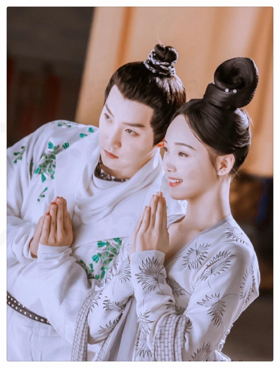 剧名:《青青子衿》 主演:范世錡/吕小雨[氛围感r]饰演:骆秋迟/闻人