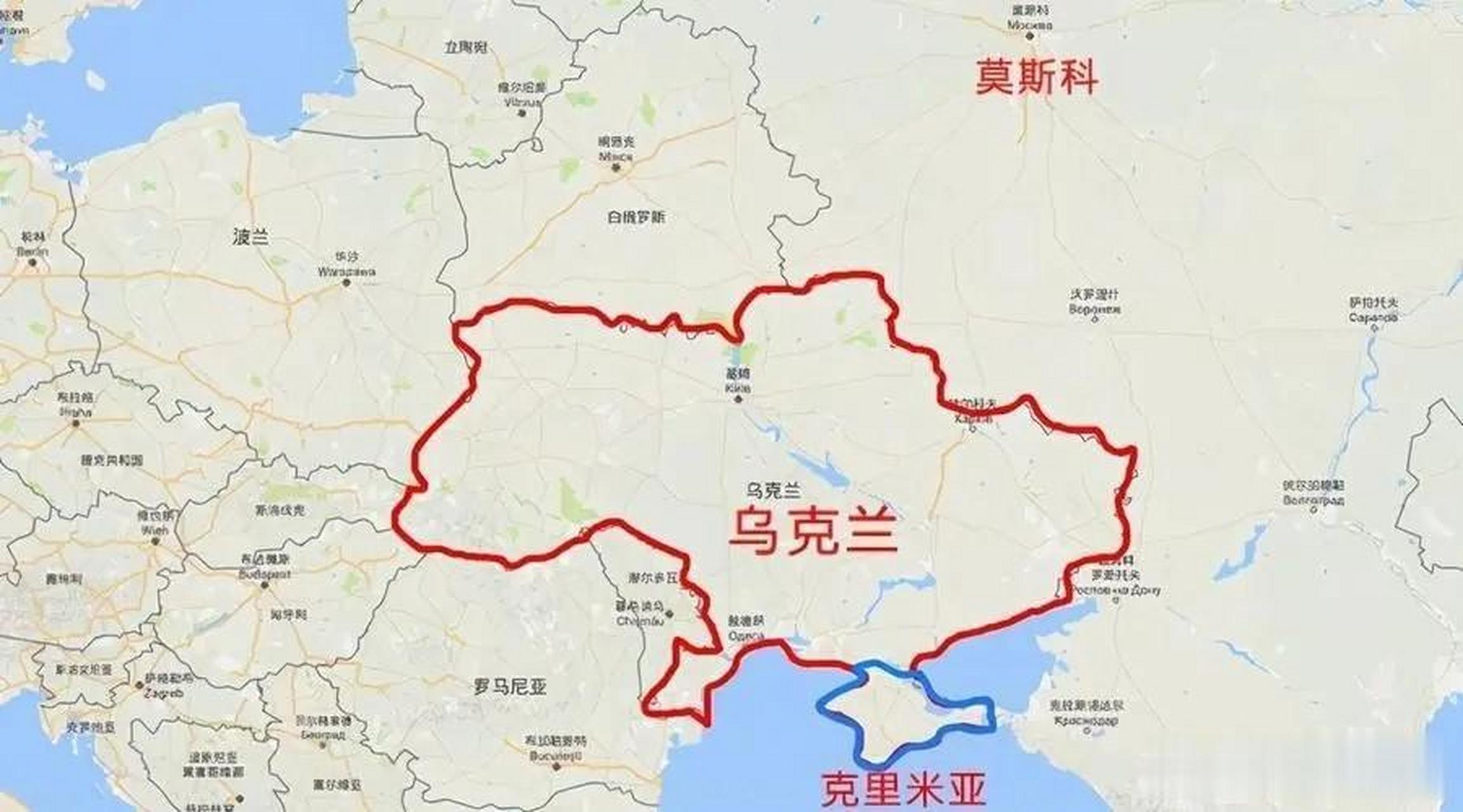 北约乌克兰地图图片