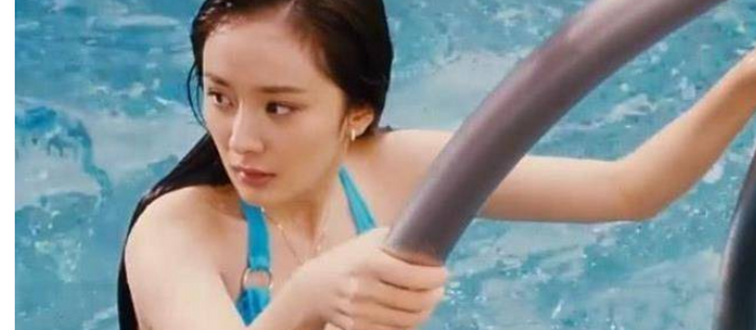 杨幂泳装照流出,太撩人 .