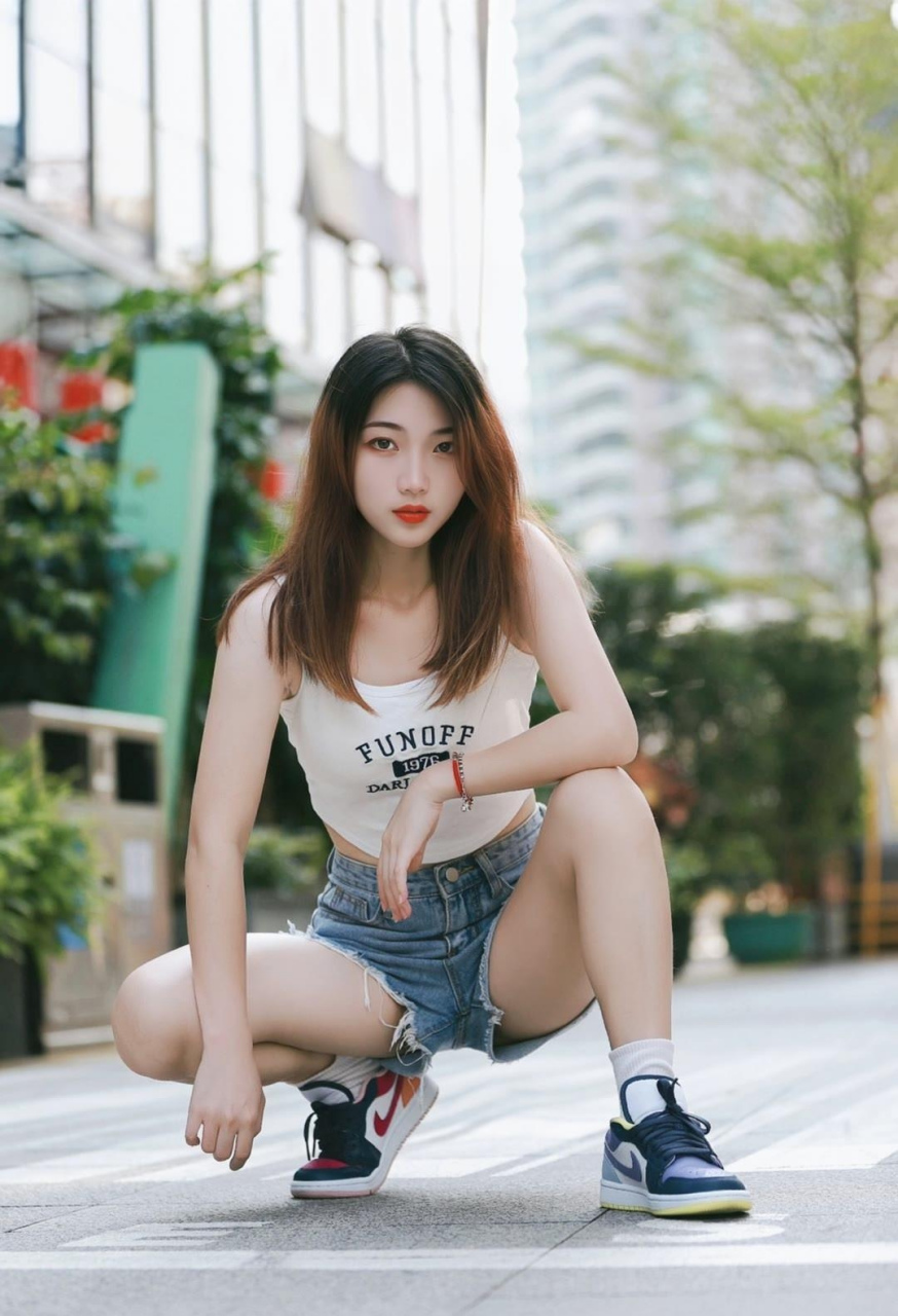 穿aj的女生都是爱运动的性格!