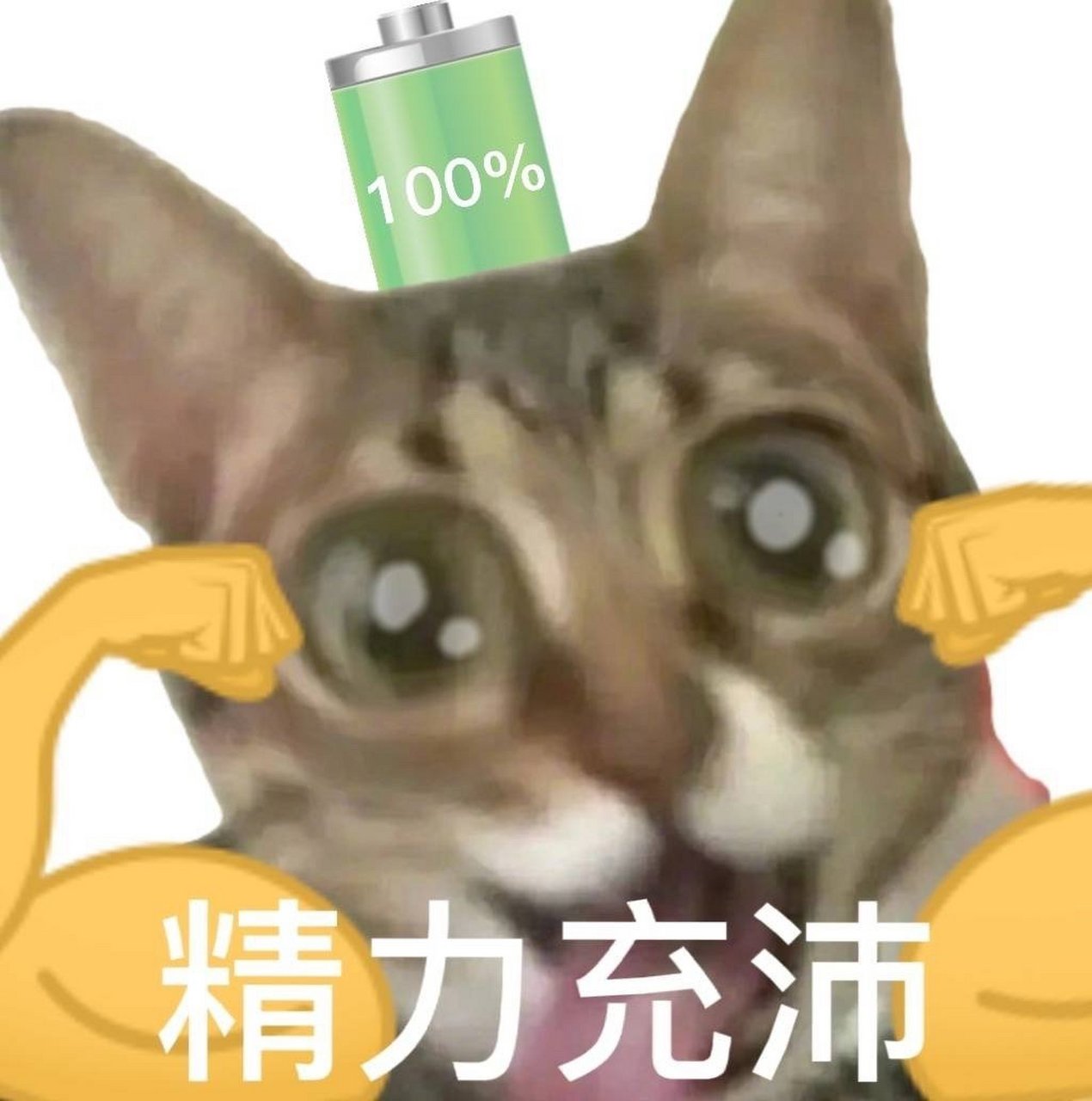 电量不足表情包