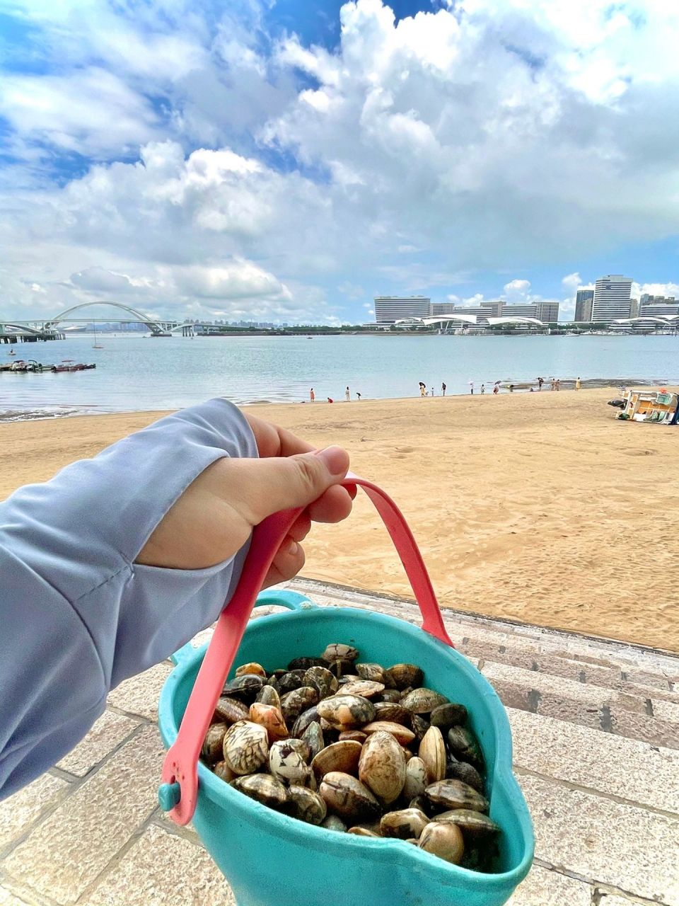 厦门赶海,赶海的快乐[大笑]