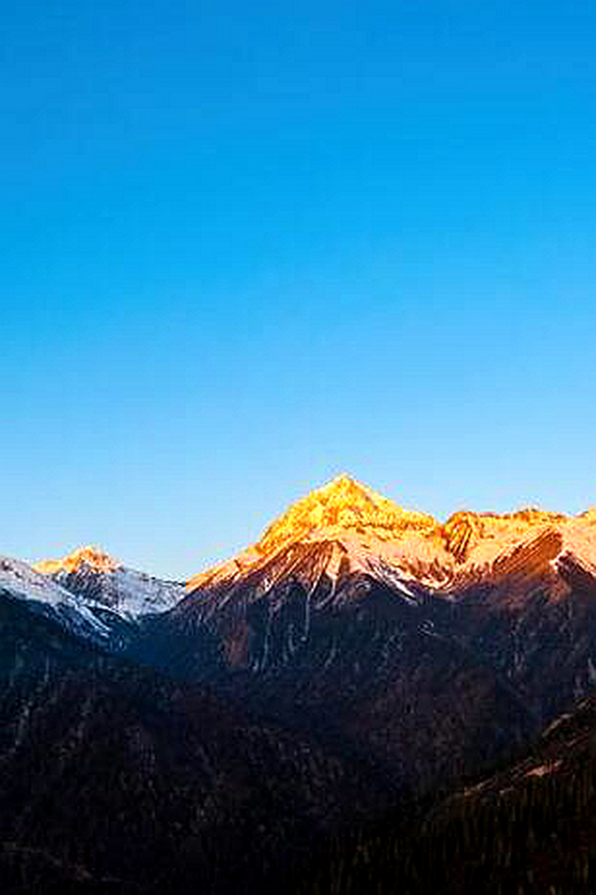 川西雪山|三奥雪山,雪山之父,雪山之母和雪山之子  阿坝州的黑水县有