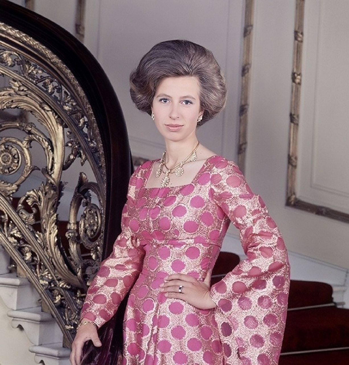 英国安妮公主1960年代,已故英女王伊丽莎白二世之女,现任英王查尔斯