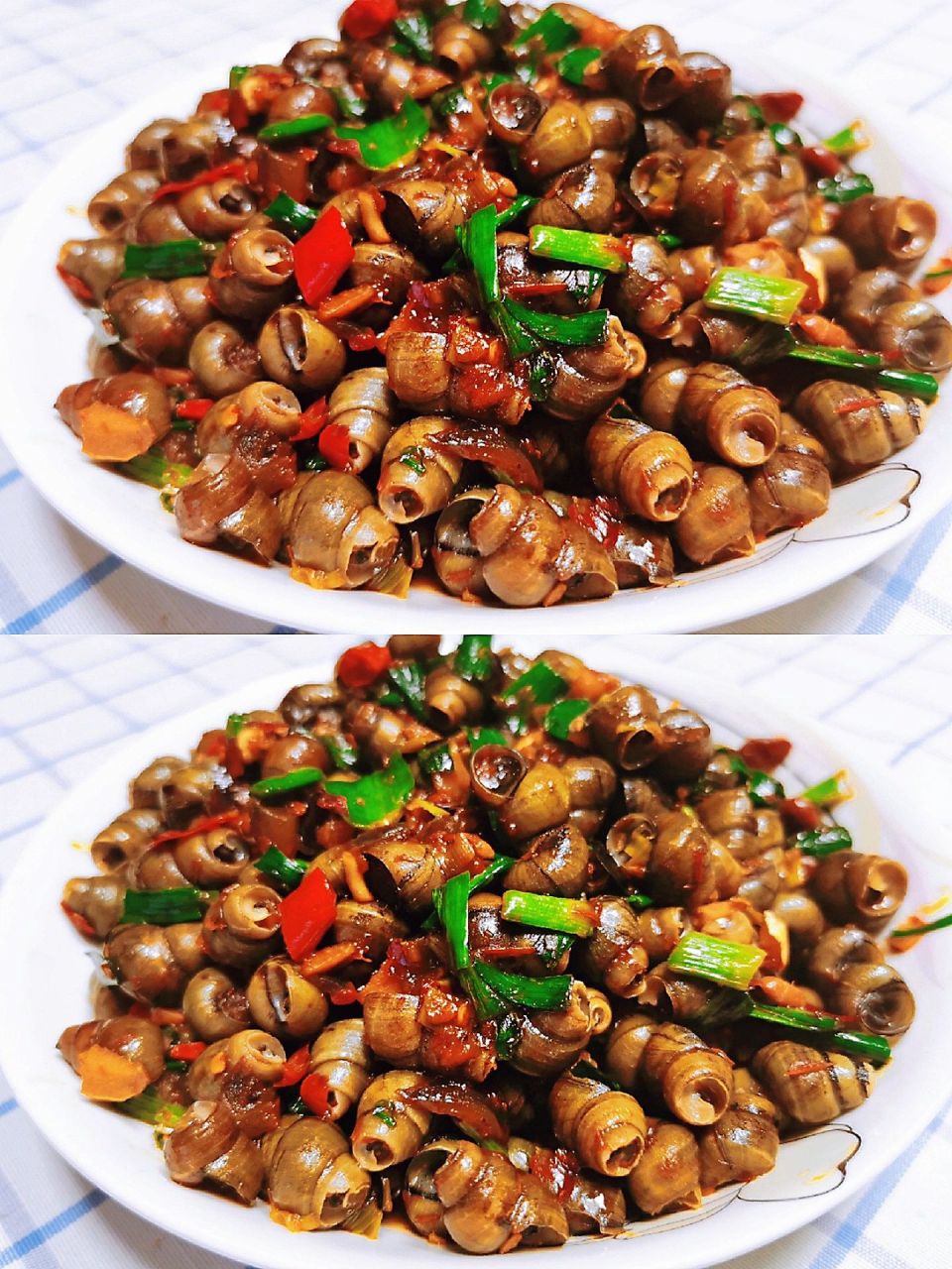 香辣炒螺丝,好吃到停不下来  今天给大家分享一道香辣香辣炒螺丝,在家