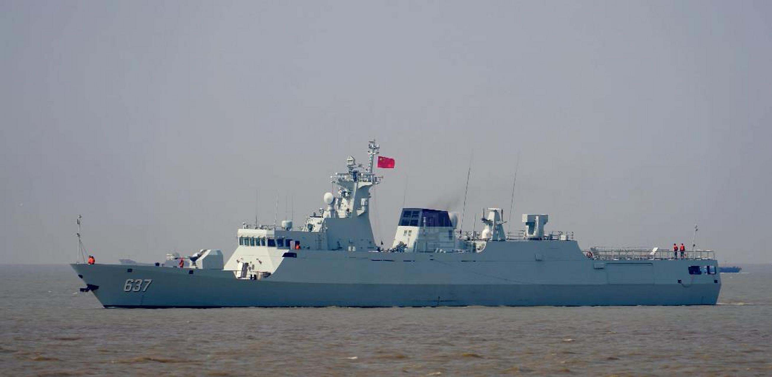 中国海军637十堰舰 056a型轻型护卫舰
