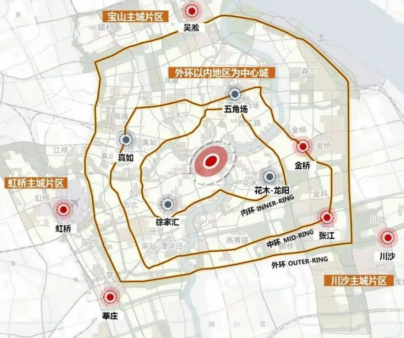 吴淞副中心滨江规划图片