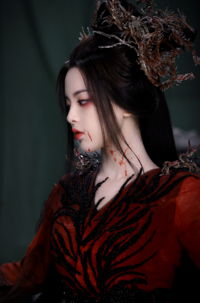 为啥古装剧黑化连造型都这么渗人呢 #杨超越黑化# #乐享周末分享吧