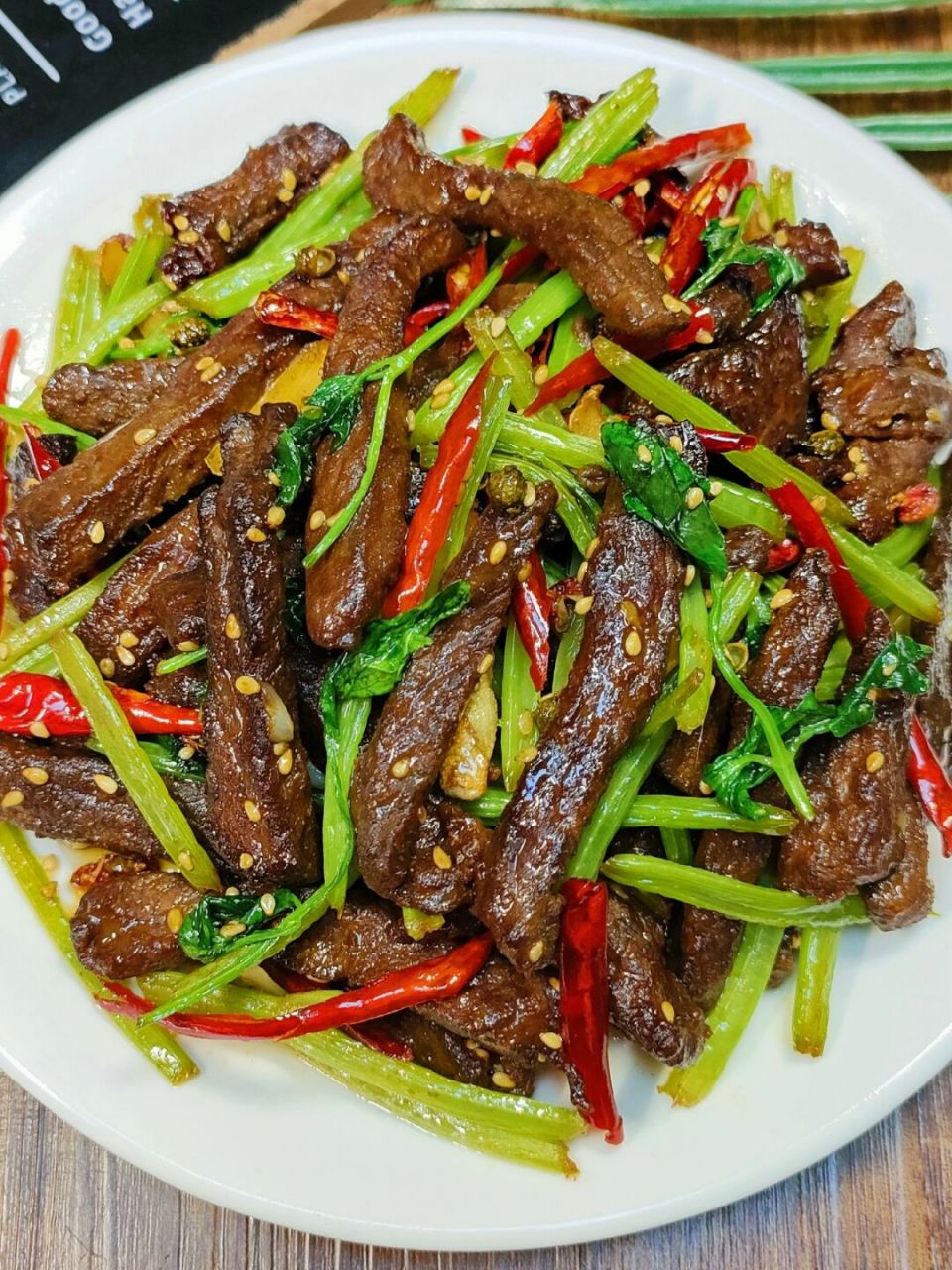 干煸牛肉图片