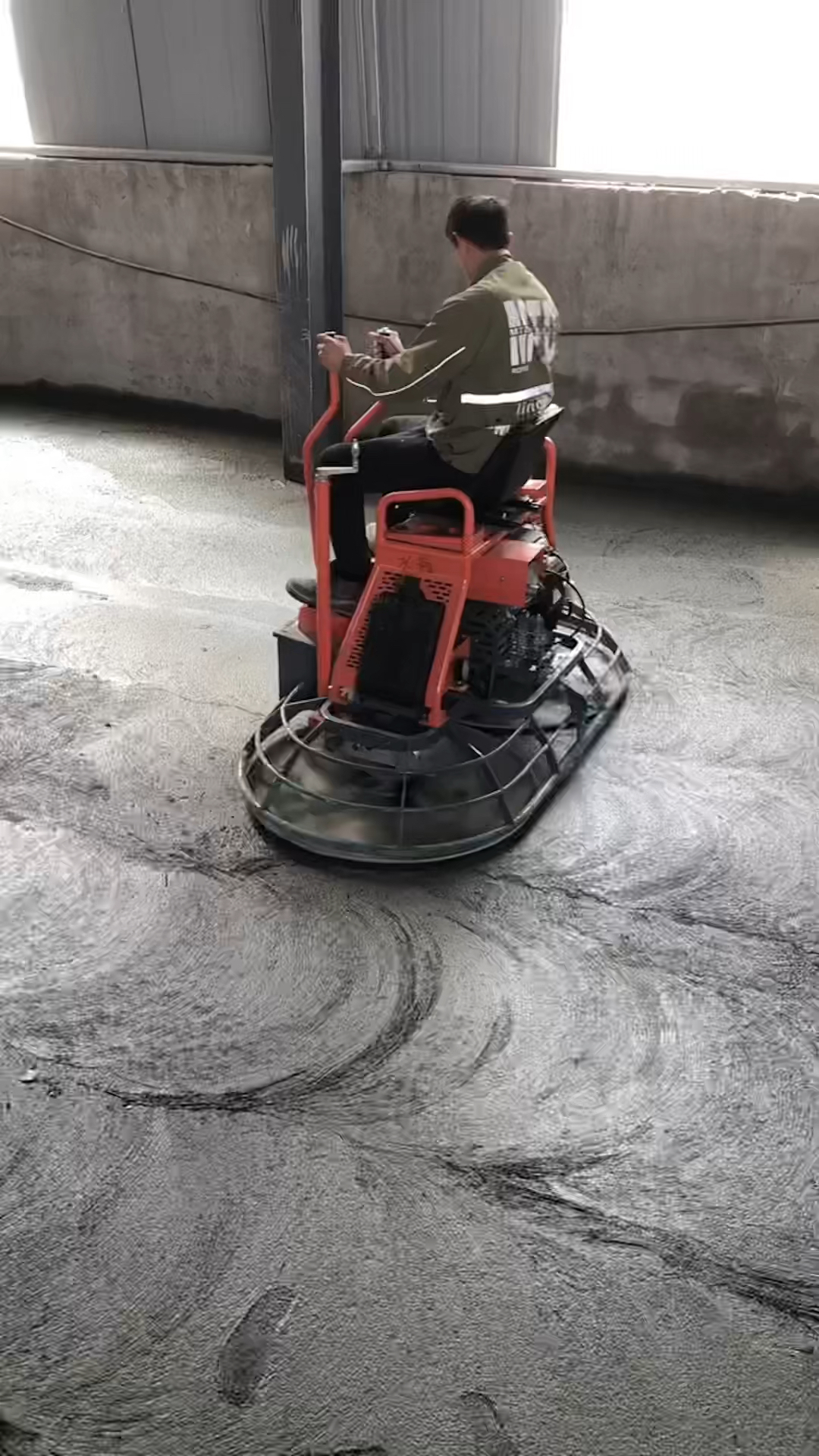 双盘汽油混凝土磨面机 水泥地面双盘磨光机 座驾汽油电抹子