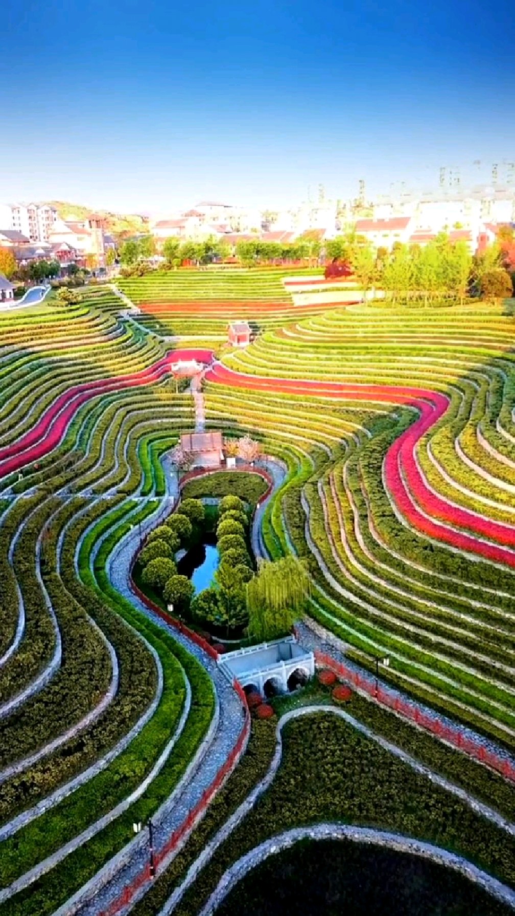 贵州省大方县奢香古城一个特别的景区被誉为地球上的指纹是不是非常像